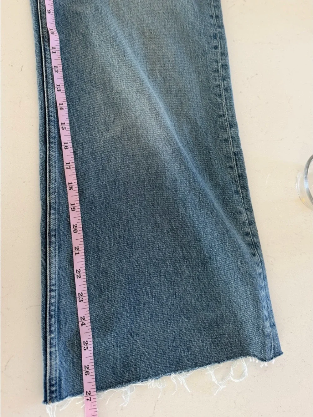 Reformation Cary Double Waistband High Rise
Slouchy Wide Leg Jeans  26 - Picture 8 of 9